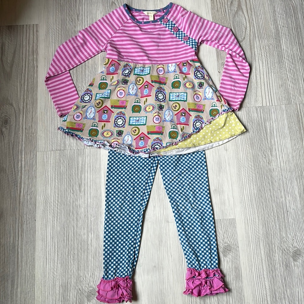 Size 6 Matilda Jane Clock Outfit